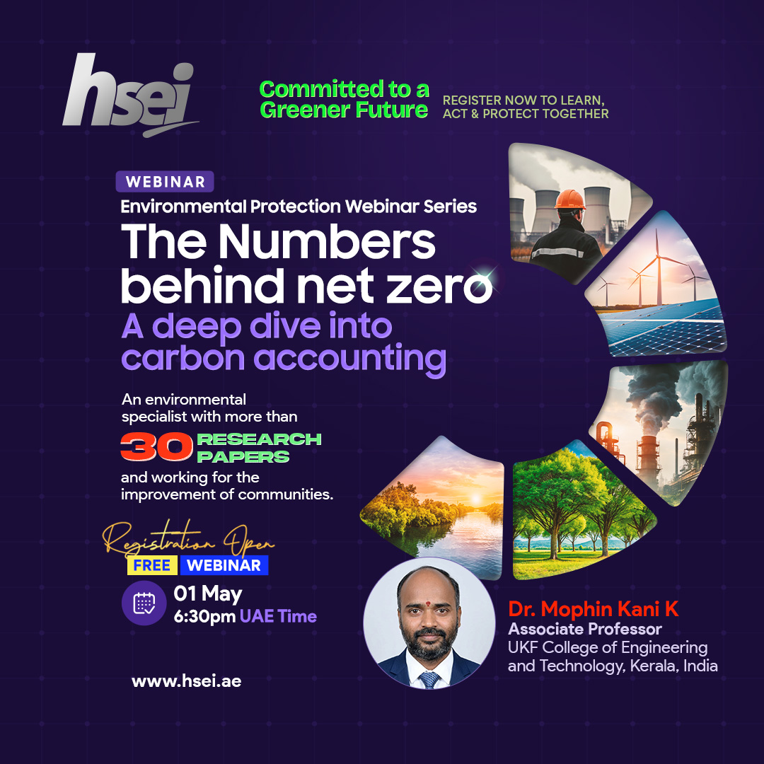 Register now for the upcoming Carbon Accounting Webinar